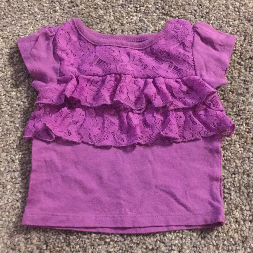 Short sleeve baby shirt